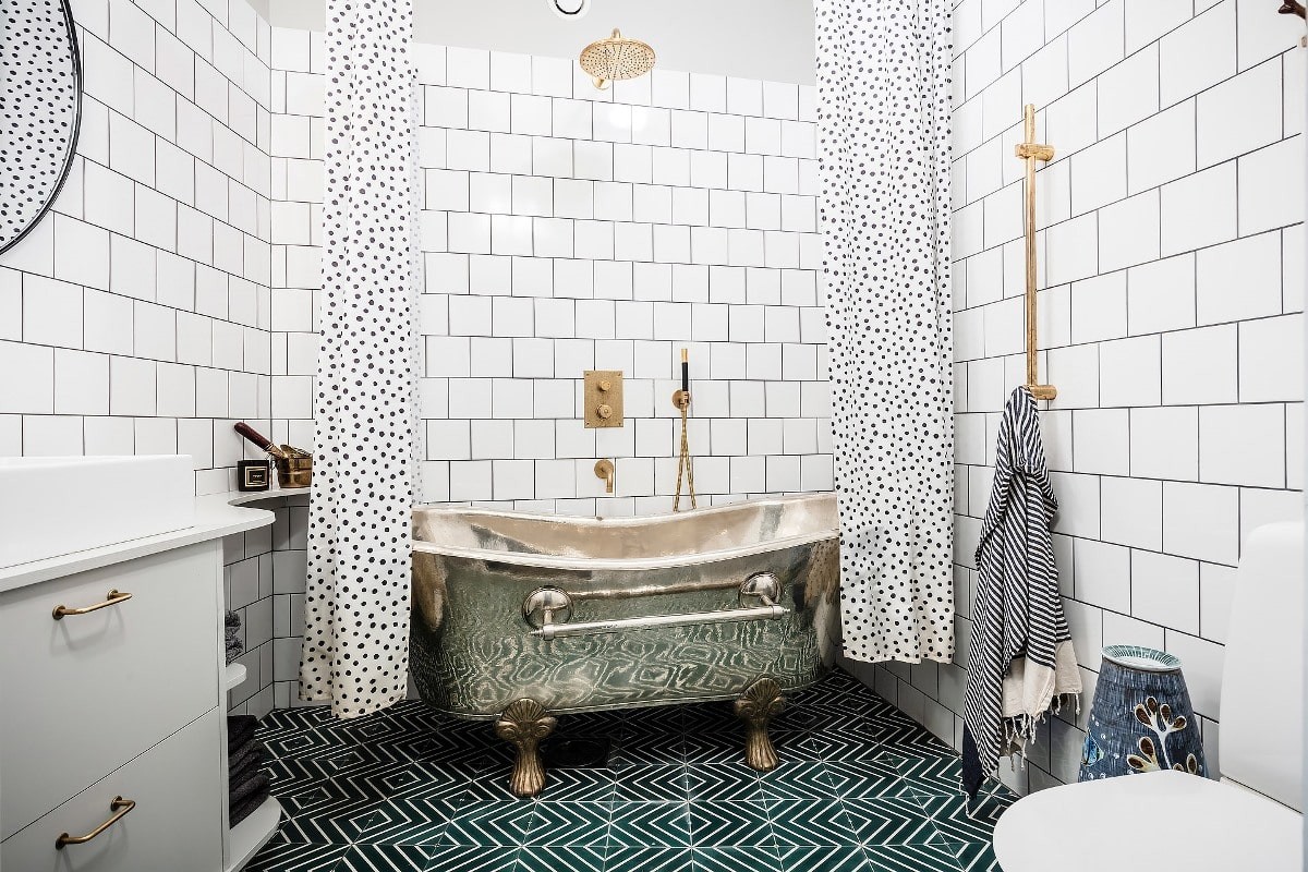 Ванная комната в стиле лофт сочетание элегантности и промышленности